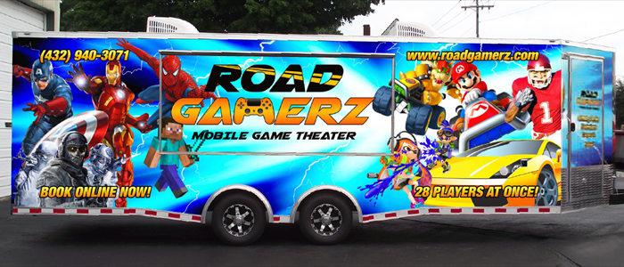 mobile game truck for birthday parties near me